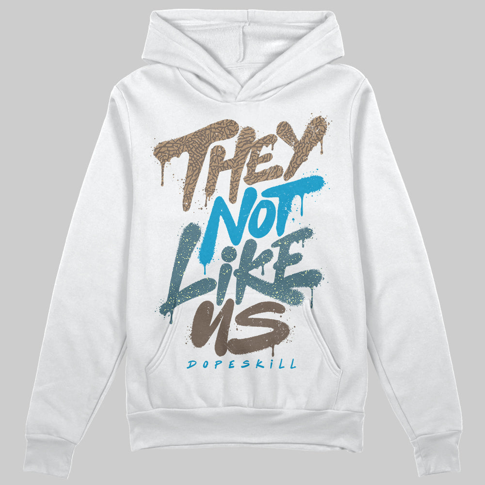 Jordan 3 GS “We Outside” DopeSkill Hoodie Sweatshirt They Not Like Us Graphic Streetwear - White 