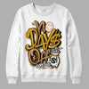 Jordan 13 Wheat 2023 DopeSkill Sweatshirt No Days Off Graphic Streetwear - White