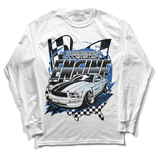 Jordan 11 Low “Space Jam” DopeSkill Long Sleeve T-Shirt ENGINE Tshirt Graphic Streetwear - White