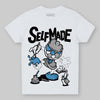 Jordan 10 OG “Steel” DopeSkill Toddler Kids T-shirt Self Made Graphic Streetwear - White