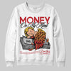 Jordan 14 Retro Ferrari (2025) DopeSkill Sweatshirt MOMM Graphic Streetwear - White
