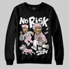 Jordan 5 OG “35th Anniversary” DopeSkill Sweatshirt No Risk No Story Graphic Streetwear - Black
