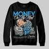 Jordan 1 High OG “UNC” Reimagined DopeSkill Sweatshirt MOMM Graphic Streetwear - Black