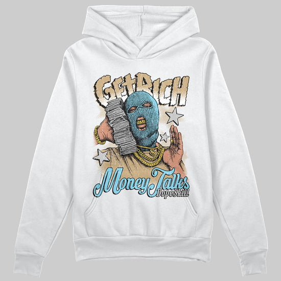 Jordan 11 City Pack “H-Town” DopeSkill Hoodie Sweatshirt Get Rich Graphic Streetwear - White