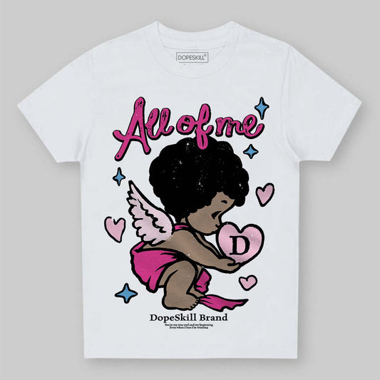 Pink Sneakers DopeSkill Toddler Kids T-shirt All Of Me Graphic Streetwear - White 