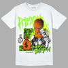 Neon Green Sneakers DopeSkill T-Shirt Drip'n Never Tripp'n Graphic Streetwear - White