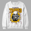 Dunk Yellow Bordeaux DopeSkill Sweatshirt Trapped Halloween Graphic Streetwear - White