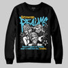 Jordan 11 Retro Gamma Blue (2025) DopeSkill Sweatshirt Distorted Realms Graphic Streetwear - black
