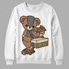 Jordan 6 WMNS Gore-Tex Brown Kelp DopeSkill Sweatshirt Sneakerhead BEAR Graphic Streetwear - White 