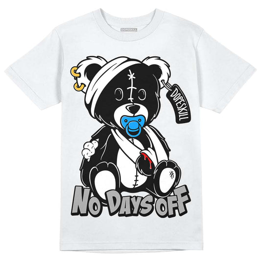 Jordan 6 “Reverse Oreo” DopeSkill T-Shirt Hurt Bear Graphic Streetwear - White