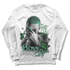 Jordan 1 High OG Green Glow DopeSkill Long Sleeve T-Shirt Boys Don't Cry Graphic Streetwear - White