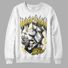 Jordan 4 Tour Yellow Thunder DopeSkill Sweatshirt Money On My Mind Graphic Streetwear - White