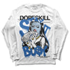 Jordan 11 Low “Space Jam” DopeSkill Long Sleeve T-Shirt Stay It Busy Graphic Streetwear - White