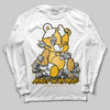 Jordan 12 "Phantom" DopeSkill Long Sleeve T-Shirt MOMM Bear Graphic Streetwear - White