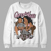 Jordan 11 Retro Neapolitan DopeSkill Sweatshirt Queen Of Hustle Graphic Streetwear