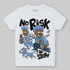 Jordan 12 Retro 'Melo' DopeSkill Toddler Kids T-shirt No Risk No Story Graphic Streetwear - White
