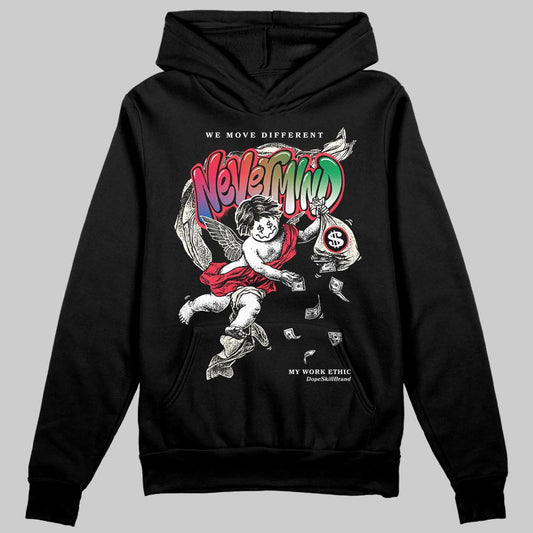 Jordan 11 Retro 285 Atlanta DopeSkill Hoodie Sweatshirt Nevermind Graphic Streetwear - Black