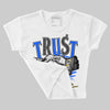 Royal Blue Collection DopeSkill Women's Crop Top Trust No One Graphic