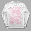 Dunk Low LX Pink Foam DopeSkill Long Sleeve T-Shirt Grind Shine Graphic Streetwear - White 