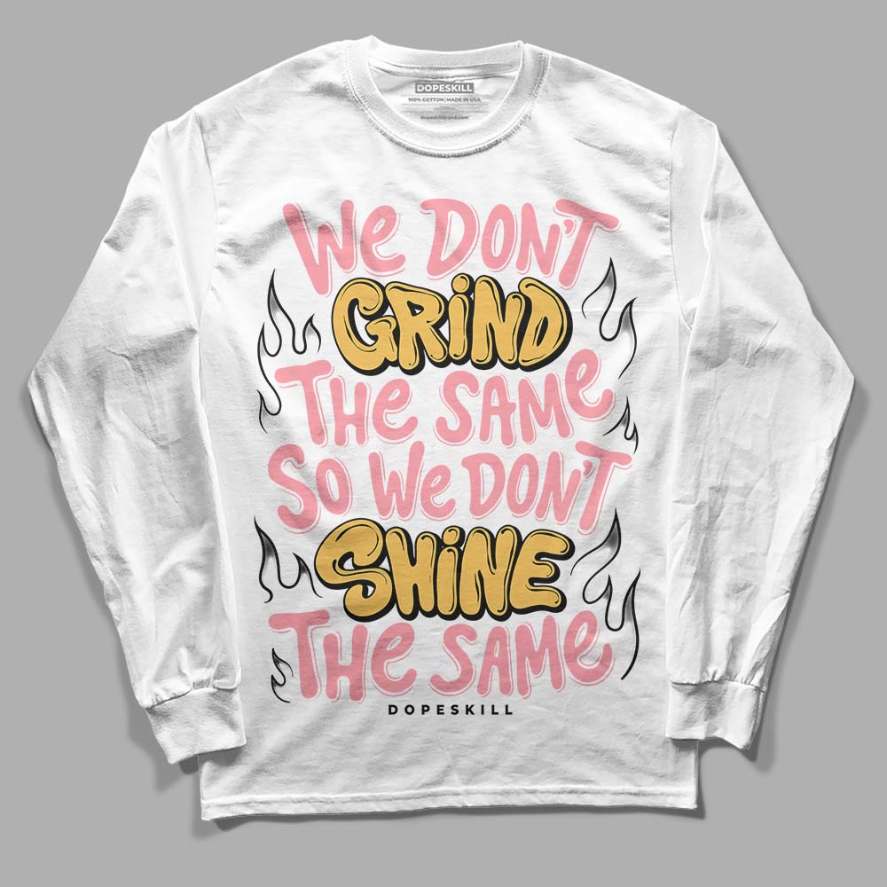 Jordan 3 GS “Red Stardust” DopeSkill Long Sleeve T-Shirt Grind Shine Graphic Streetwear - White 