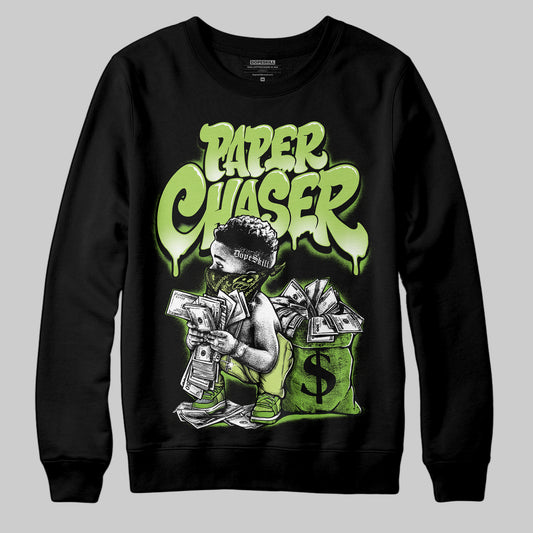 Air Max 95 Big Bubble Neon Yellow DopeSkill Sweatshirt Paper Chaser Boy Graphic Streetwear - black