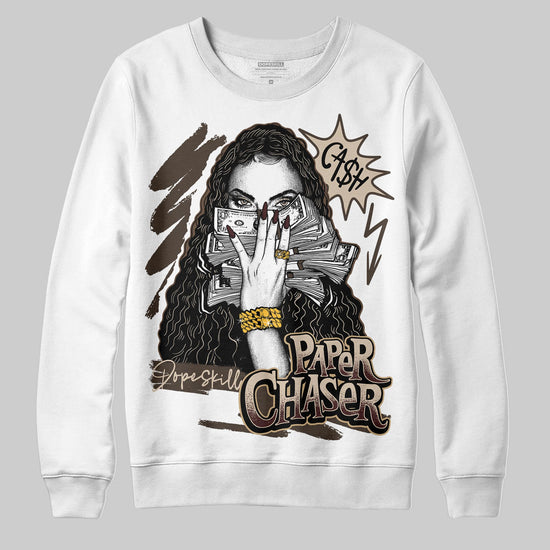 A Ma Maniére x Air Jordan 4 “Dark Mocha” DopeSkill Sweatshirt NPC Graphic Streetwear - White