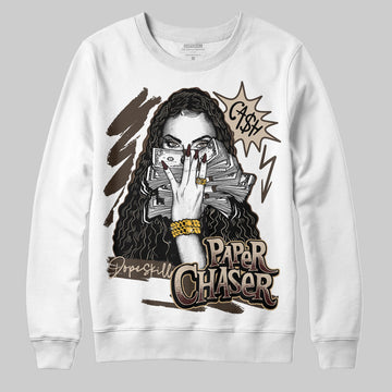 A Ma Maniére x Air Jordan 4 “Dark Mocha” DopeSkill Sweatshirt NPC Graphic Streetwear - White