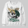 Jordan 1 High OG “Fir” (Pro Green) DopeSkill Sweatshirt Drip Season Graphic Streetwear - White