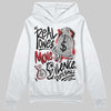 Jordan 14 Retro ‘Black Toe’ DopeSkill Hoodie Sweatshirt Real Ones Move In Silence Graphic Streetwear - White