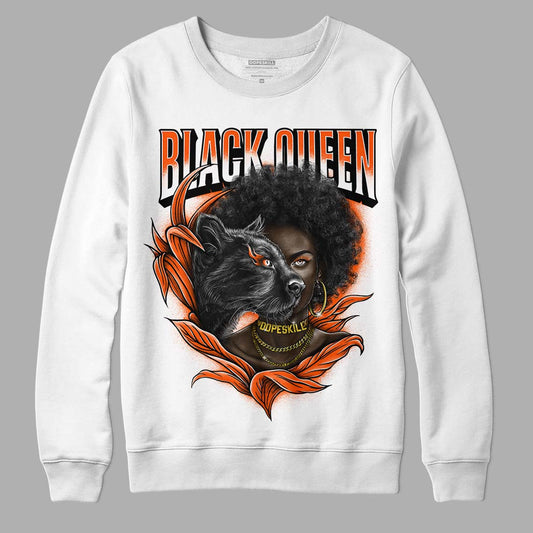 MSCHF Super Normal 2 Orange Milk DopeSkill Sweatshirt New Black Queen Graphic Streetwear - White