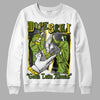 Dunk Low 'Chlorophyll' DopeSkill Sweatshirt Gotta Lotta Means Graphic Streetwear - White