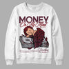 Jordan 5 Retro Burgundy (2023) DopeSkill Sweatshirt MOMM Graphic Streetwear - White