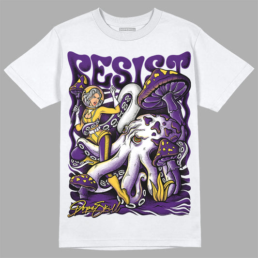 Jordan 12 “Field Purple”  DopeSkill T-Shirt Resist Graphic Streetwear - White 