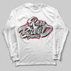 Jordan 4 OG “White Cement” DopeSkill Long Sleeve T-Shirt Rare Breed Type Graphic Streetwear - White