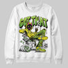 Neon Green Sneakers DopeSkill Sweatshirt Got That Graphic Streetwear - White 