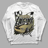 Jordan 4 Retro SE Craft Medium Olive DopeSkill Long Sleeve T-Shirt ENGINE Tshirt Graphic Streetwear - White