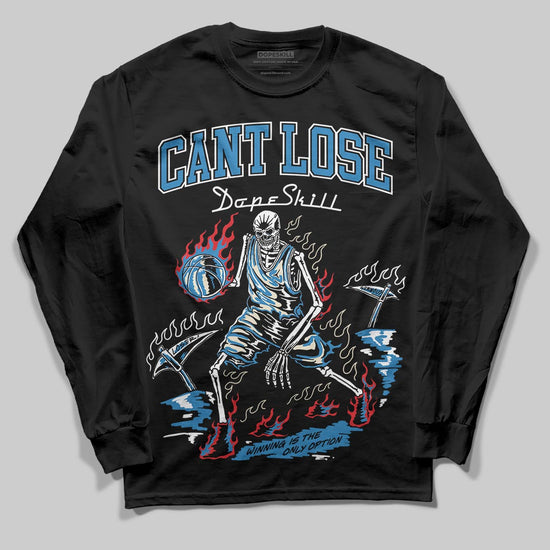 Jordan 3 Retro OG Rare Air DopeSkill Long Sleeve T-Shirt Cant Lose Graphic Streetwear - Black