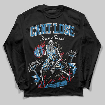 Jordan 3 Retro OG Rare Air DopeSkill Long Sleeve T-Shirt Cant Lose Graphic Streetwear - Black