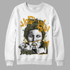 Jordan 4 Retro SE Craft Medium Olive DopeSkill Sweatshirt Hold My Own Graphic Streetwear - White