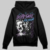 PURPLE Sneakers DopeSkill Hoodie Fix Your Energy Graphic Streetwear - Black