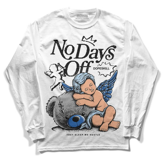 Jordan 11 Low “Space Jam” DopeSkill Long Sleeve T-Shirt New No Days Off Graphic Streetwear - White