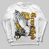 Dunk Yellow Bordeaux DopeSkill Long Sleeve T-Shirt Trust God Graphic Streetwear - White