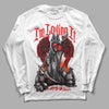 Jordan 1 Retro High OG "Satin Bred" DopeSkill Long Sleeve T-Shirt New I'm Loving It Graphic Streetwear - White