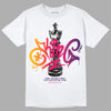 Jordan 3 Retro SP J Balvin Medellín Sunset DopeSkill T-Shirt King Chess Graphic Streetwear - White 