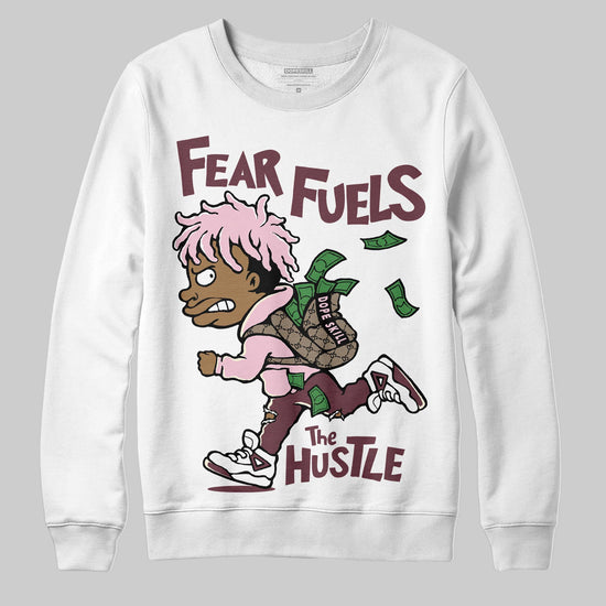 Asics Gel-Cumulus 16 "Port Royal" DopeSkill Sweatshirt Fear Fuels The Hustle Graphic Streetwear - White 