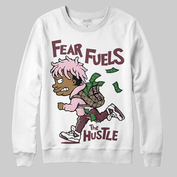 Asics Gel-Cumulus 16 "Port Royal" DopeSkill Sweatshirt Fear Fuels The Hustle Graphic Streetwear - White 