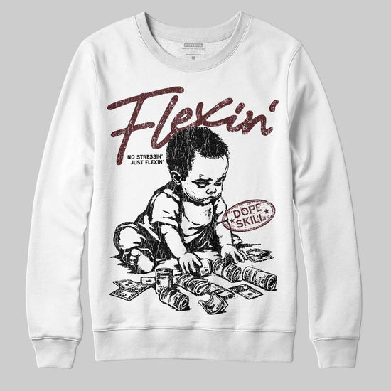 Jordan 11 “China” DopeSkill Sweatshirt Flexin' Graphic Streetwear - White