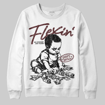Jordan 11 “China” DopeSkill Sweatshirt Flexin' Graphic Streetwear - White
