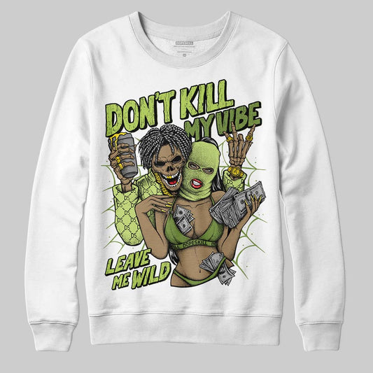 Dunk Low Pro SB 'Fruity Pack - Green Apple' DopeSkill Sweatshirt Don't Kill My Vibe Graphic Streetwear - White