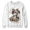 Jordan 1 High OG “Latte” DopeSkill Sweatshirt Smile Through The Pain Graphic Streetwear - White